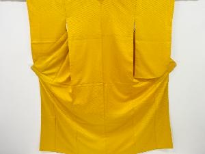 斜め縞模様織り出し二尺袖着物